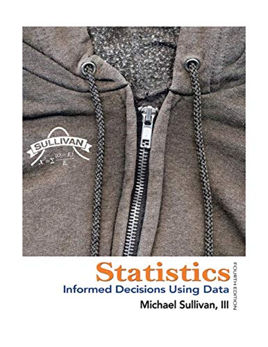 Book Cover Statistics: Informed Decisions Using Data (4th Edition)