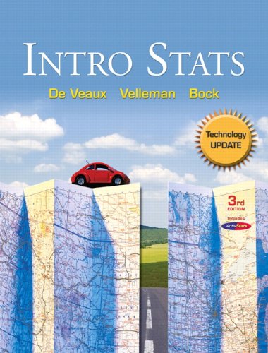 Intro Stats Technology Update plus MyMathLab/MyStatLab Student Access Code Card (3rd Edition)