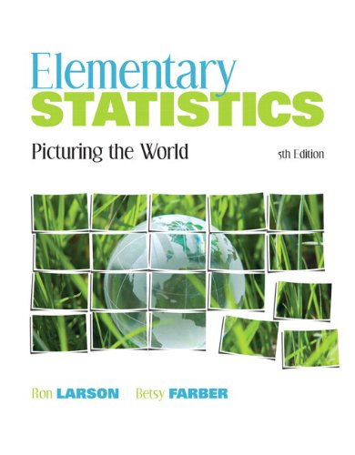 Elementary Statistics: Picturing the World plus MyMathLab/MyStatLab Student Access Code Card (5th Edition)