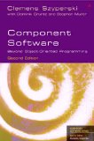 Component Software: Beyond Object-Oriented Programming (paperback) (2nd Edition) (Addison-wesley Component Software)
