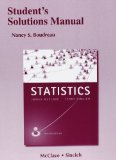 Student's Solutions Manual for Statistics