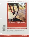 Books a la Carte Edition for Calculus with Applications (10th Edition)