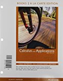 Books a la Carte Edition, Calculus with Applications, Brief Version (10th Edition)