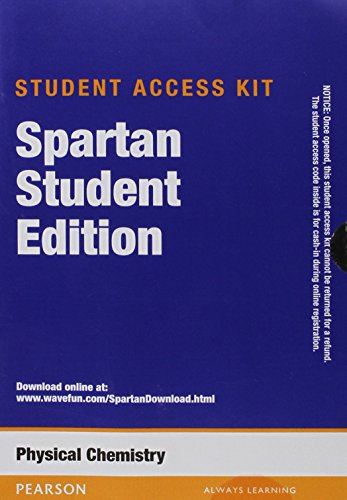 Spartan -- Access Card -- for Physical Chemistry