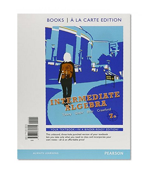 Intermediate Algebra, Books a la Carte Edition (7th Edition)