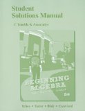 Student Solutions Manual for Beginning Algebra