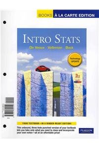Intro Stats Technology Update, Books a la Carte Plus MML/MSL Student Access Code Card (for ad hoc valuepacks) (3rd Edition)
