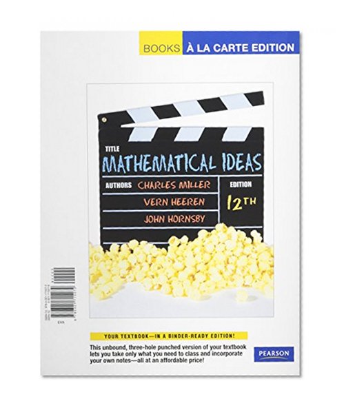 Mathematical Ideas, Books a la Carte Plus MML/MSL Student Access Code Card (for ad hoc valuepacks) (12th Edition)