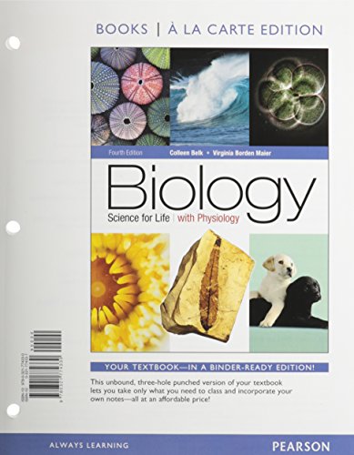 Biology: Science for Life with Physiology, Books a la Carte Edition (4th Edition)