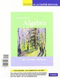 Intermediate Algebra, Books a la Carte Plus MML/MSL Student Access Code Card (for ad hoc valuepacks) (11th Edition)