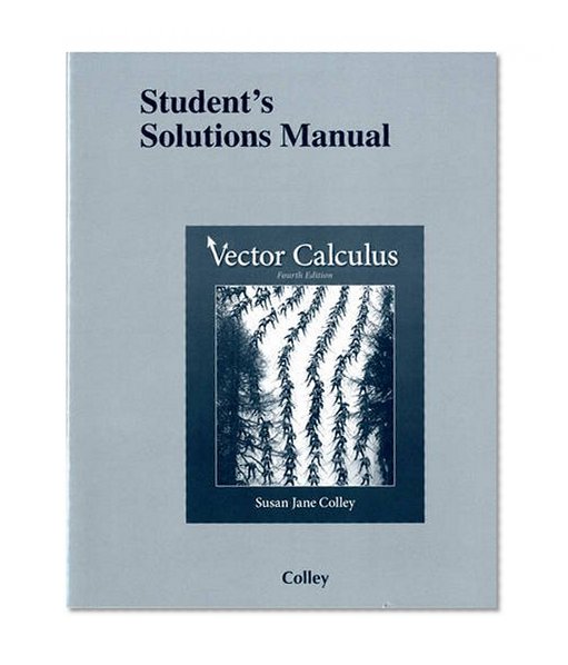 Student's Solutions Manual for Vector Calculus