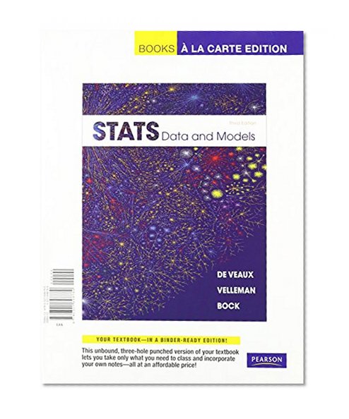 Stats: Data and Models, Books a la Carte Plus MSL -- Access Card Package (3rd Edition)