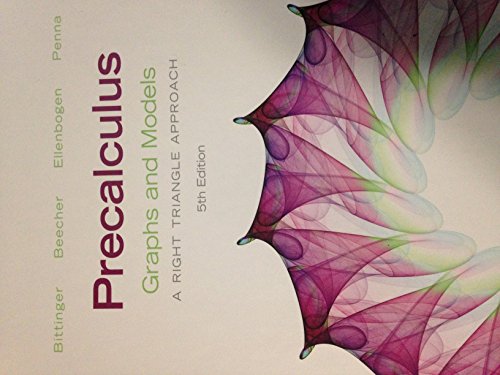Precalculus: Graphs and Models (5th Edition)