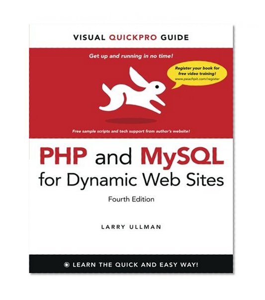 Book Cover PHP and MySQL for Dynamic Web Sites: Visual QuickPro Guide (4th Edition)