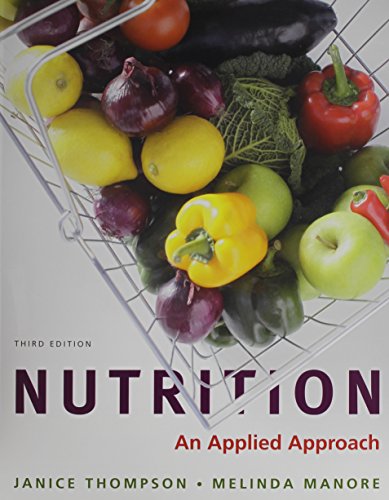 Nutrition: An Applied Approach with 2010 Dietary Guidelines, DRIs and MyPlate Update Study Card and MyDietAnalysis 3.0 Stand-alone CD-ROM Package (3rd Edition)