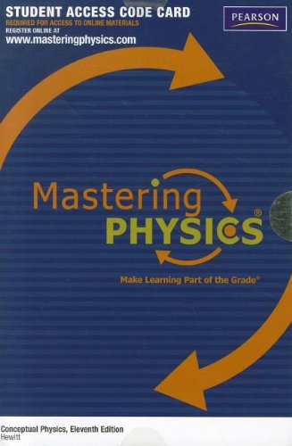 MasteringPhysics without Pearson eText -- Standalone Access Card -- for Conceptual Physics (Mastering Physics (Access Codes))