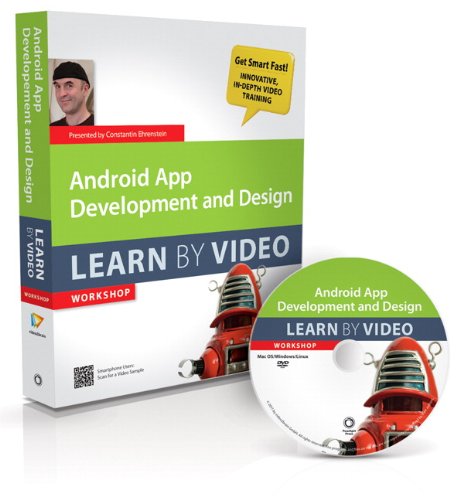 Book Cover Android App Development and Design: Learn by Video