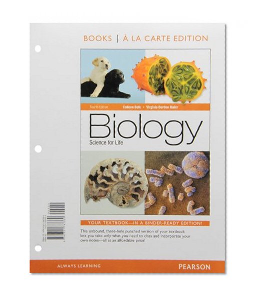 Biology: Science for Life, Books a la Carte Plus MasteringBiology with eText -- Access Card Package (4th Edition)