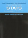 Student Solutions Manual for Stats: Data and Models, First Canadian Edition