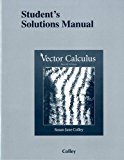 Student's Solutions Manual for Vector Calculus