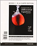 Fundamentals of Differential Equations, Books a la Carte Edition (8th Edition)