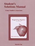 Student Solutions Manual for Beginning Algebra