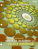 MyMathLab for Trigsted College Algebra -- Access Card and Guided Notebook for Trigsted College Algebra Package (2nd Edition) (MyMathLab eCourse)