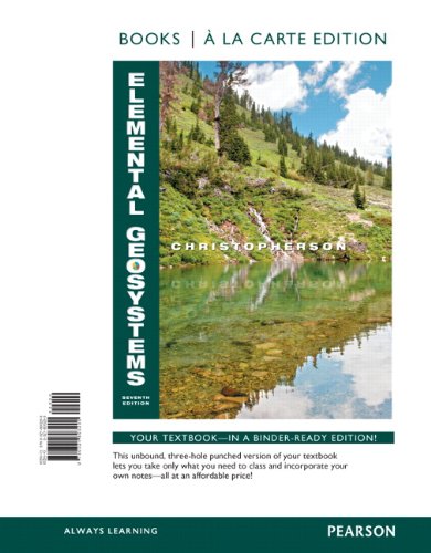 Elemental Geosystems, Books a la Carte Edition (7th Edition)