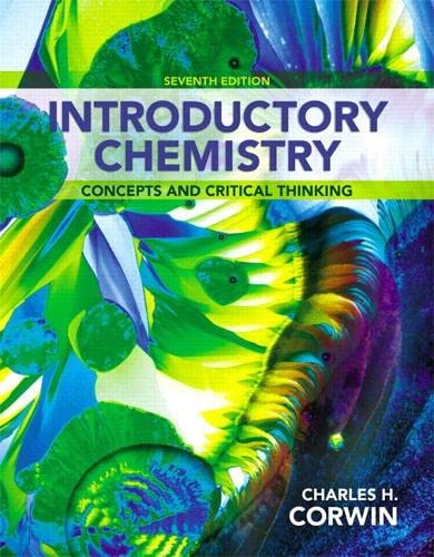 Book Cover Introductory Chemistry: Concepts and Critical Thinking