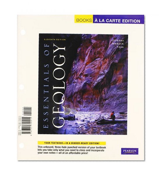 Essentials of Geology, Books a la Carte Plus MasteringGeology with eText -- Access Card Package (11th Edition)