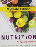Nutrition MyPlate Edition plus New MyNutritionLab with MyDietAnalysis with Pearson eText and Access Code