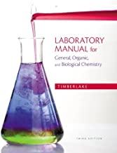 Book Cover Laboratory Manual for General, Organic, and Biological Chemistry