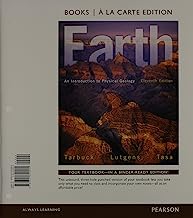 Earth: An Introduction to Physical Geology, Books a la Carte Edtion (11th Edition)