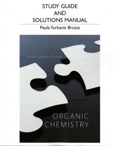 Book Cover Study Guide and Student's Solutions Manual for Organic Chemistry