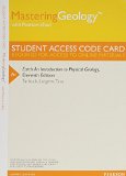 MasteringGeology with Pearson Etext - Valuepack Access Card - For Earth: An Introduction to Physical Geology