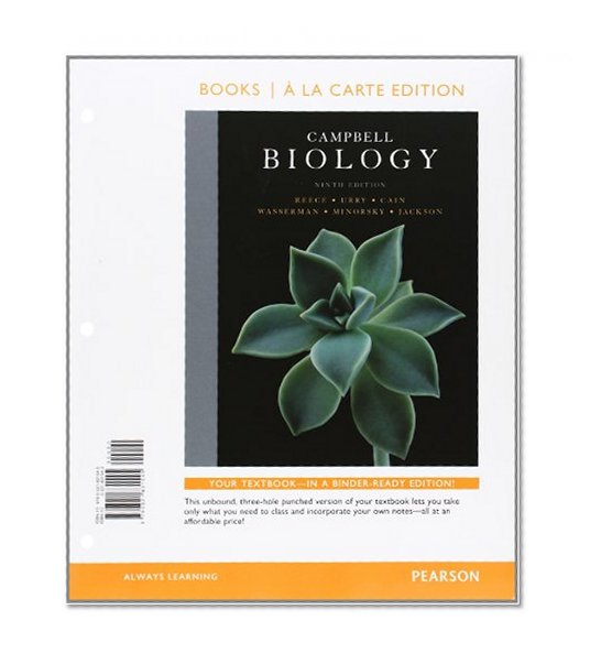 Campbell Biology, Books a la Carte Edition (9th Edition)