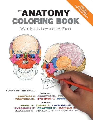 Book Cover The Anatomy Coloring Book