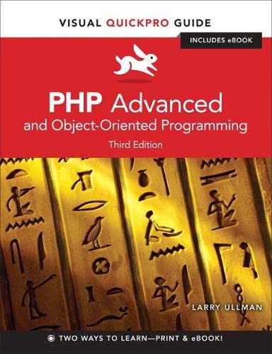 Book Cover PHP Advanced and Object-Oriented Programming (Visual Quickpro Guide)