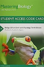 MasteringBiology with Pearson eText -- Standalone Access Card -- for Biology: Life on Earth with Physiology (10th Edition)