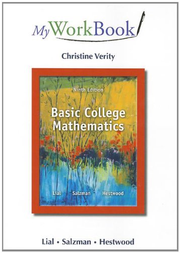 MyWorkBook for Basic College Mathematics