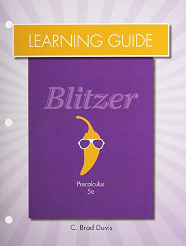 Learning Guide for Precalculus and Precalculus Essentials