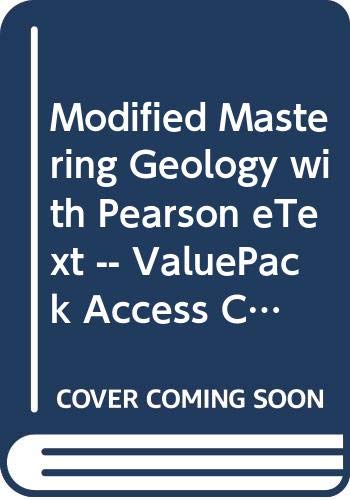 New MasteringGeology with Pearson Etext - Valuepack Access Card - for Essentials of Geology