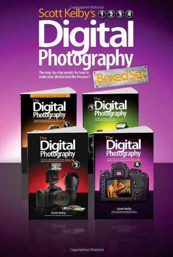 Scott Kelby's Digital Photography Boxed Set, Parts 1, 2, 3, and 4