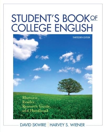 Student's Book of College English: Rhetoric, Reader, Research Guide and Handbook with NEW MyCompLab with eText -- Access Card Package (13th Edition)