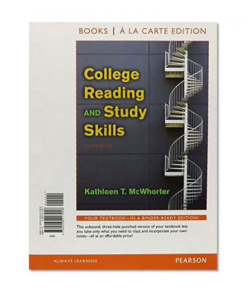 College Reading and Study Skills, Books a la Carte Plus NEW MyReadingLab with eText -- Access Card Package (12th Edition)