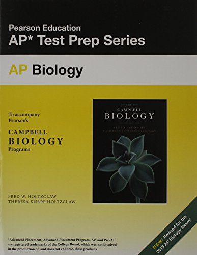 Book Cover AP Biology: To Accompany Pearson's Campbell Biology Programs