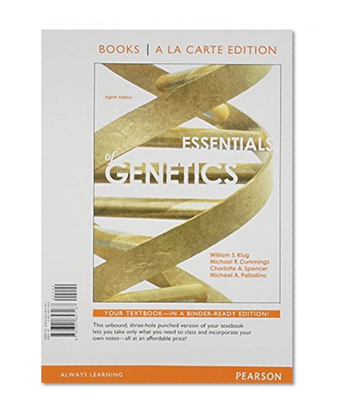 Essentials of Genetics, Books a la Carte Edition (8th Edition)