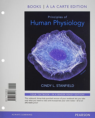 Principles of Human Physiology, Books a la Carte Plus MasteringA&P with eText -- Access Card Package (5th Edition)