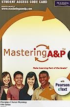 MasteringA&P with Pearson eText -- Standalone Access Card -- for Principles of Human Physiology (5th Edition)