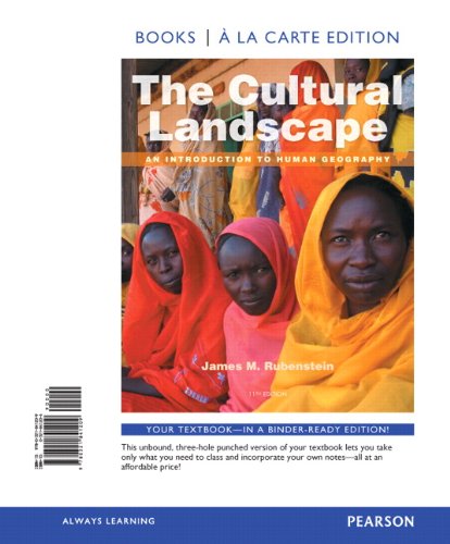 The Cultural Landscape: An Introduction to Human Geography, Books a la Carte Plus MasteringGeography with eText -- Access Card Package (11th Edition)